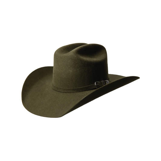 Dark Green Moss Cowboy Hat
