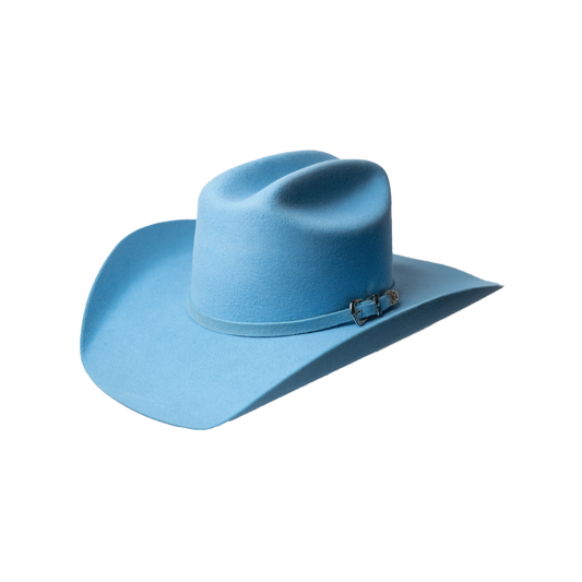 baby blue cowboy hat