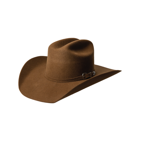 brown tailor cowboy hat